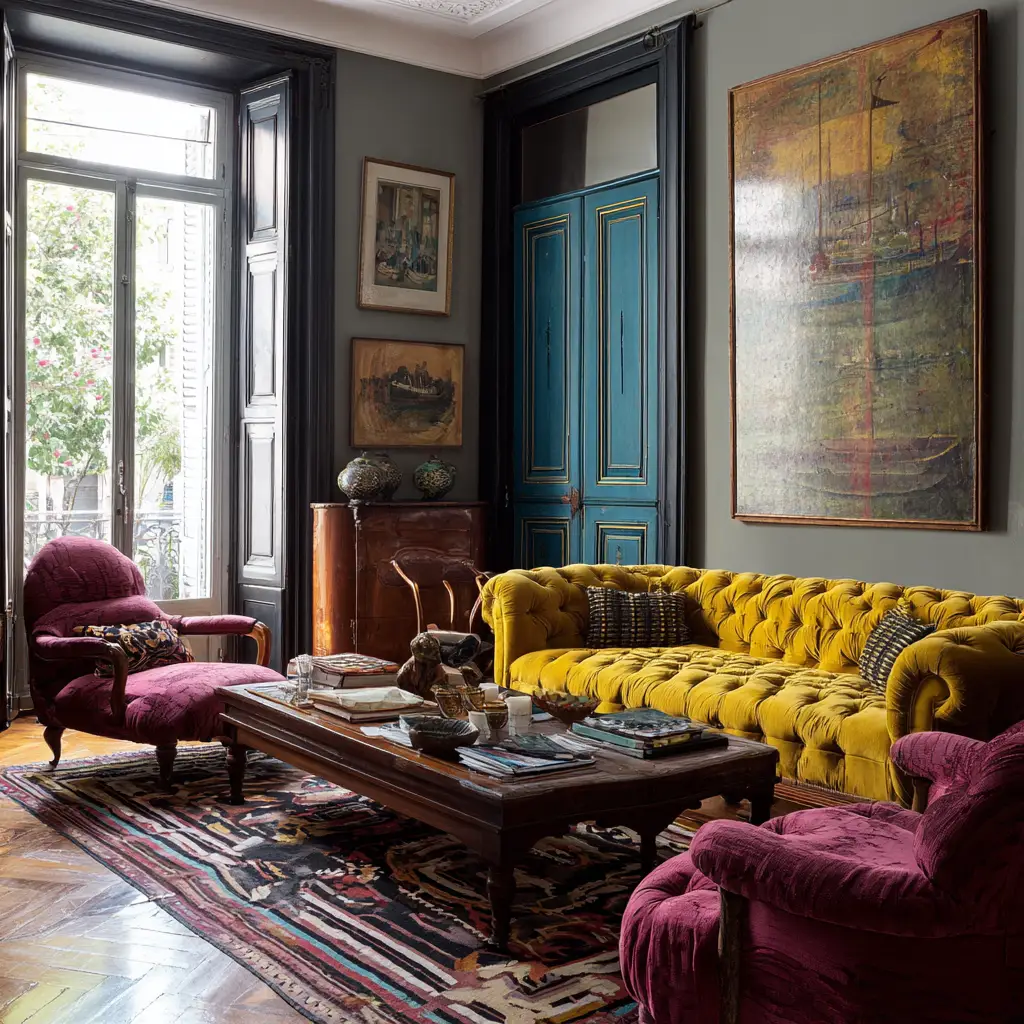 Mix Vintage and Modern Pieces