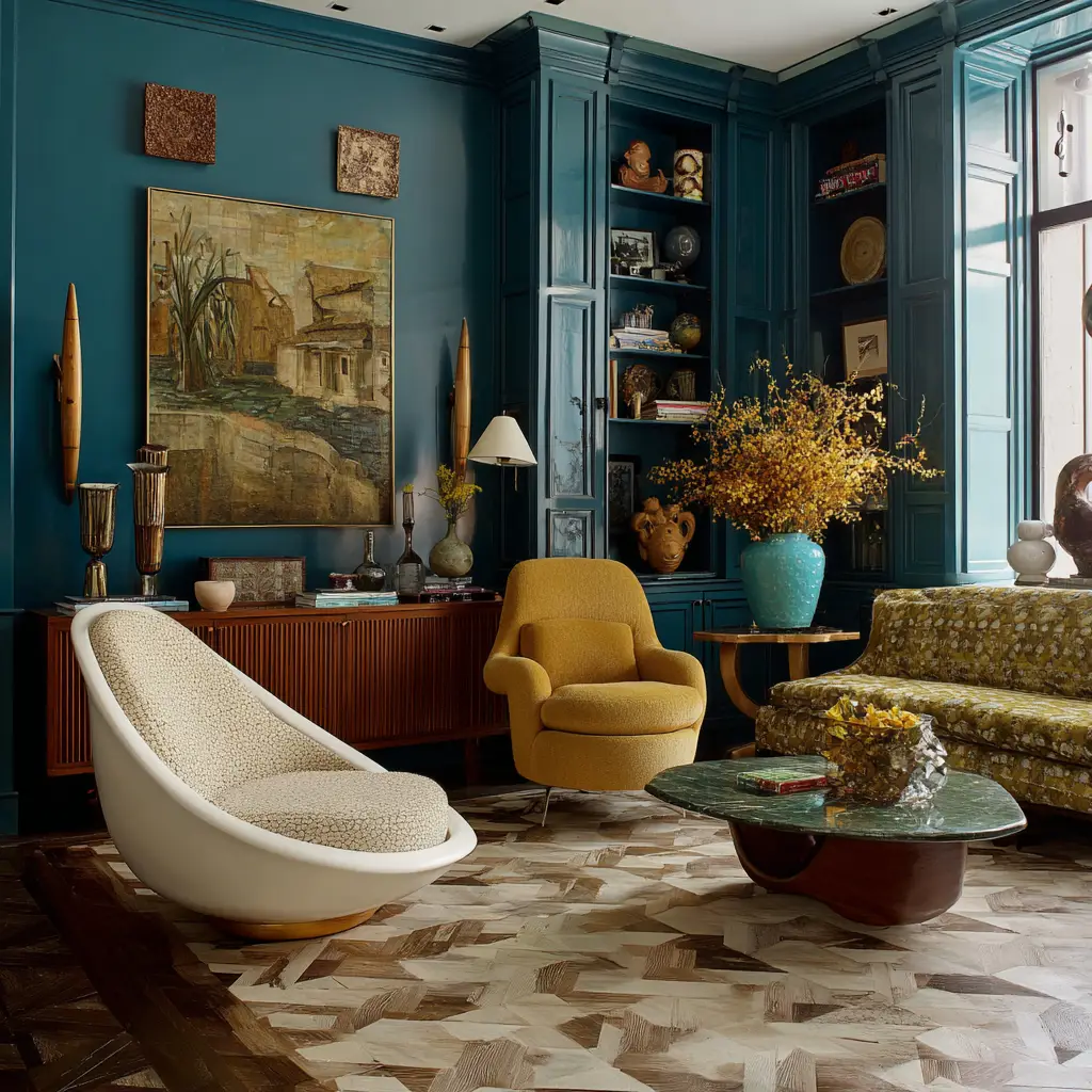 Mix Vintage and Modern Pieces