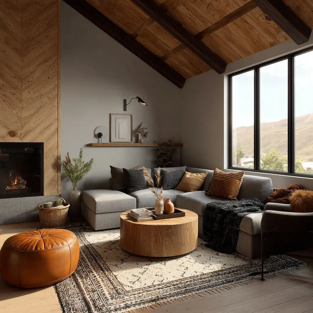 Mix of Modern and Rustic