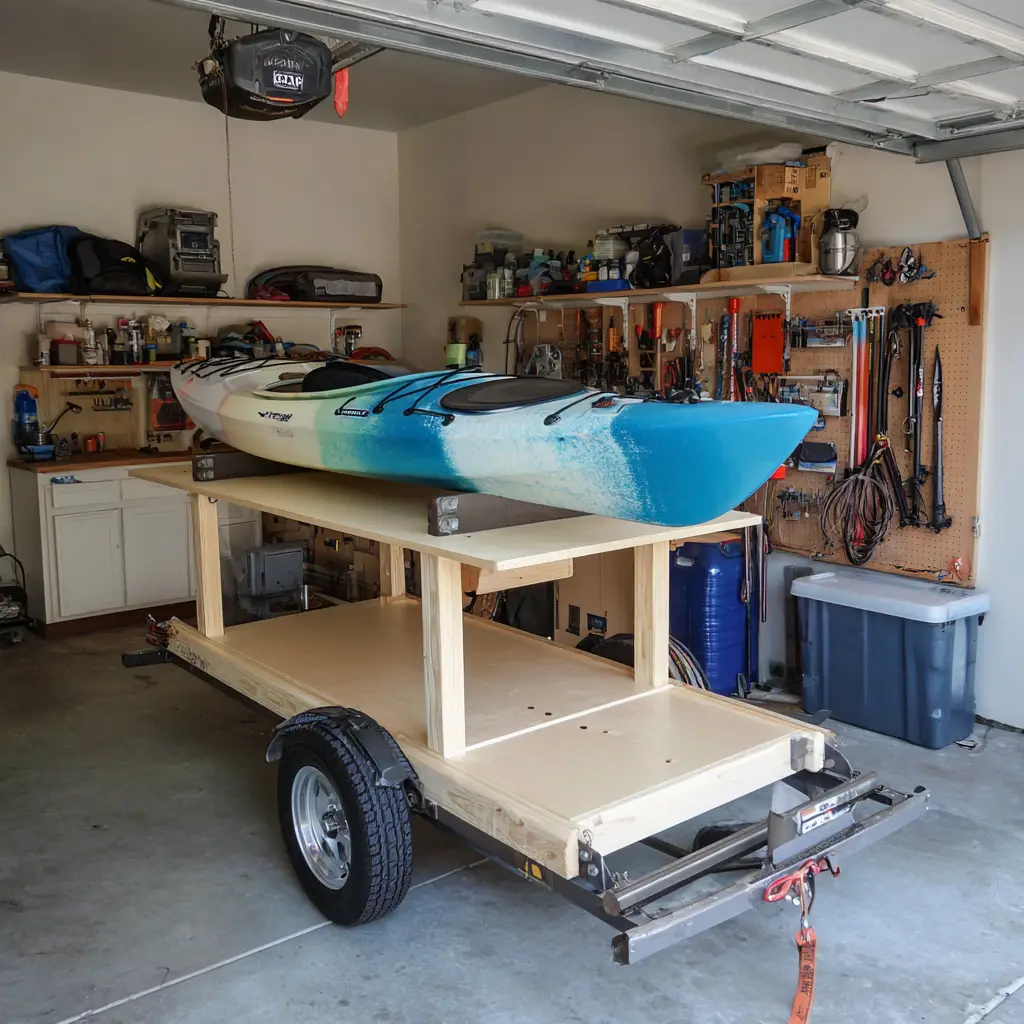 Mobile Kayak Cart