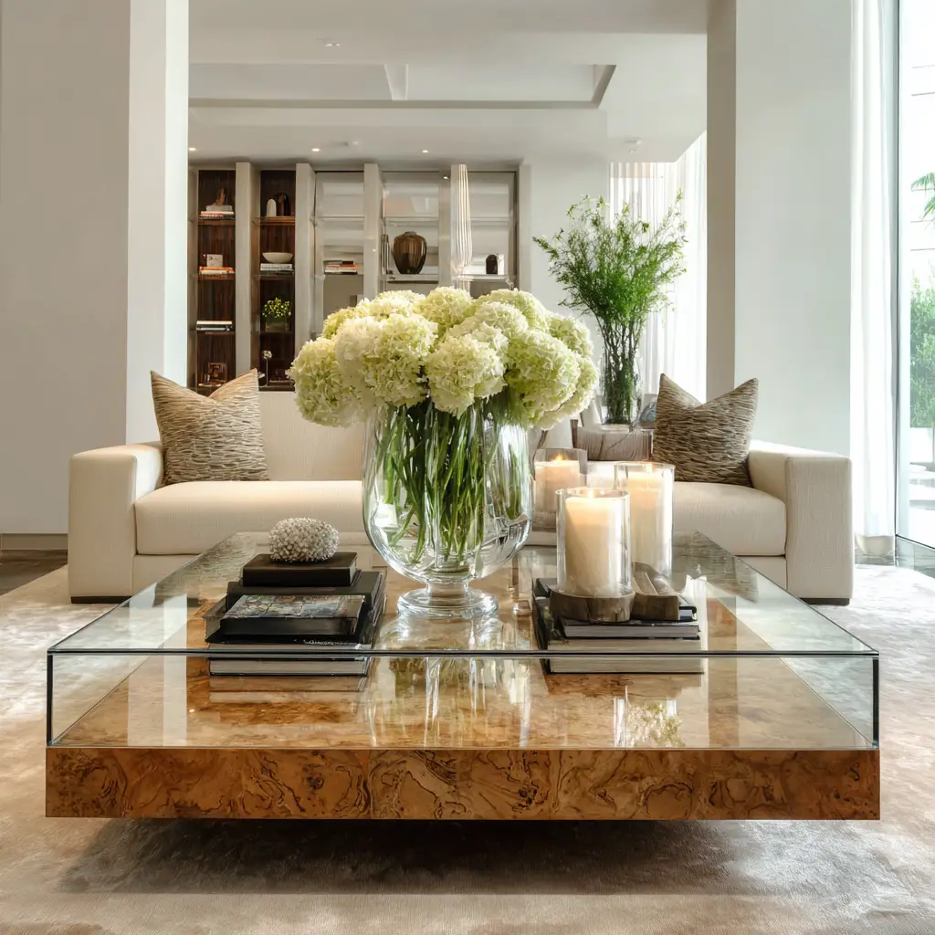 Modern Coffee Table Centerpiece