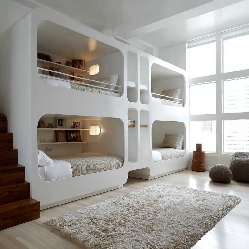 Modern Minimalist Bunk Beds