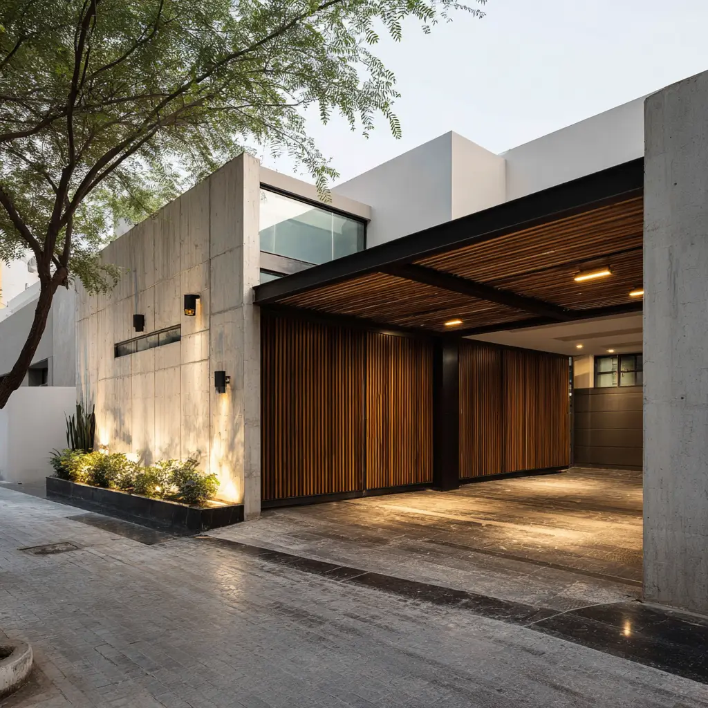 Modern Minimalist Walkway