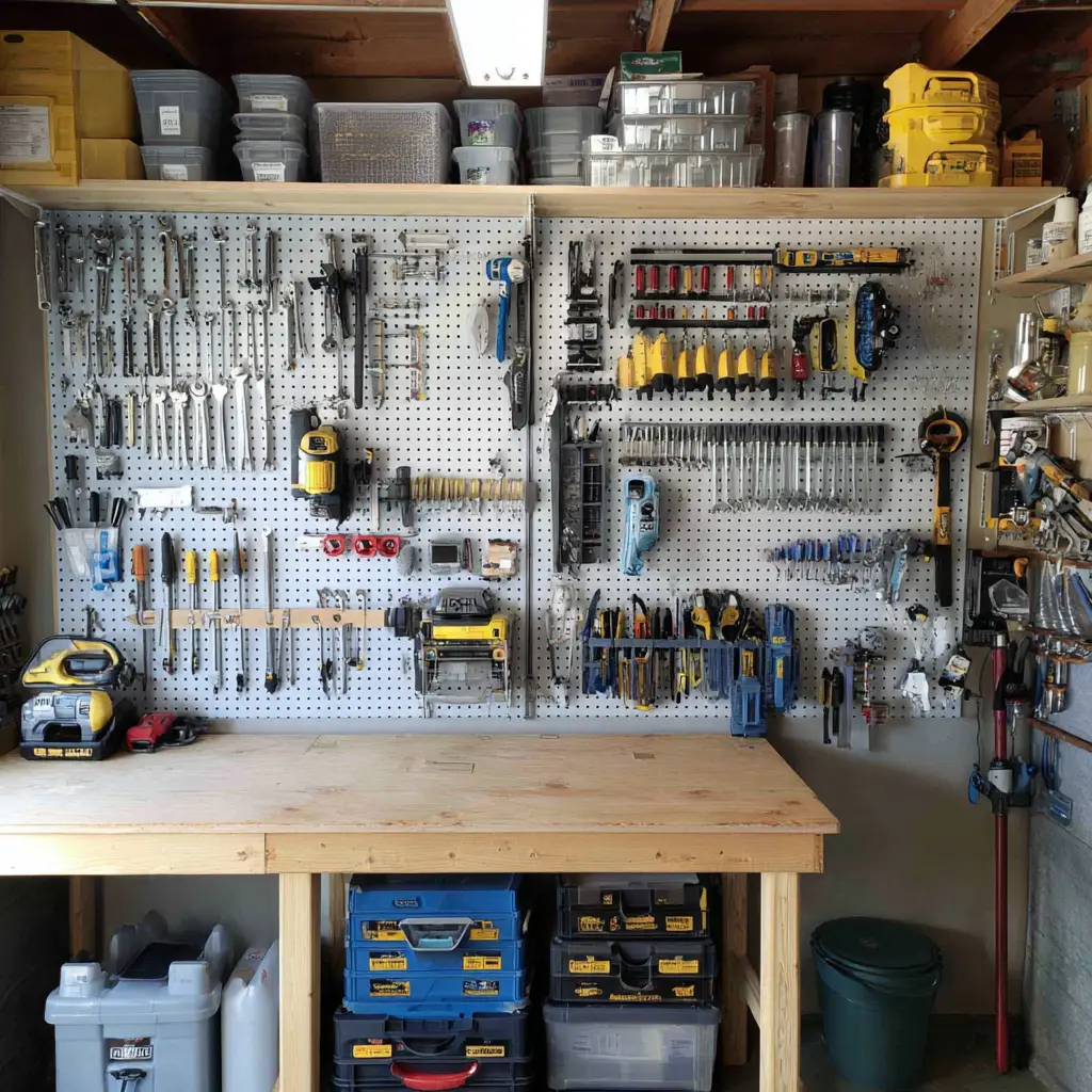 Multi-Functional Tool Wall