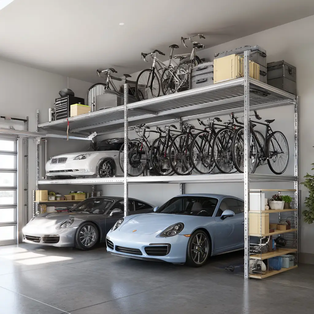 Multi-Level Storage Rack