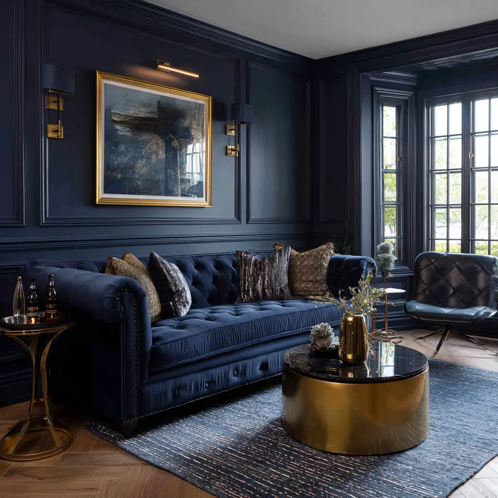 Navy and Brass Perfection