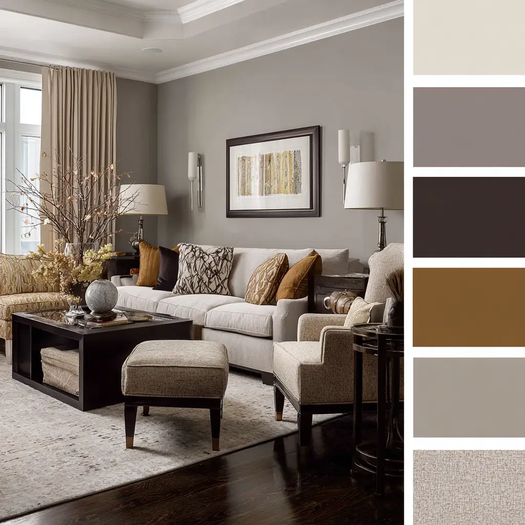 Neutral and Earthy Color Palette