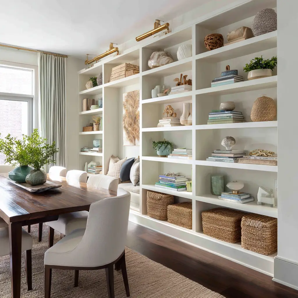 Open shelving