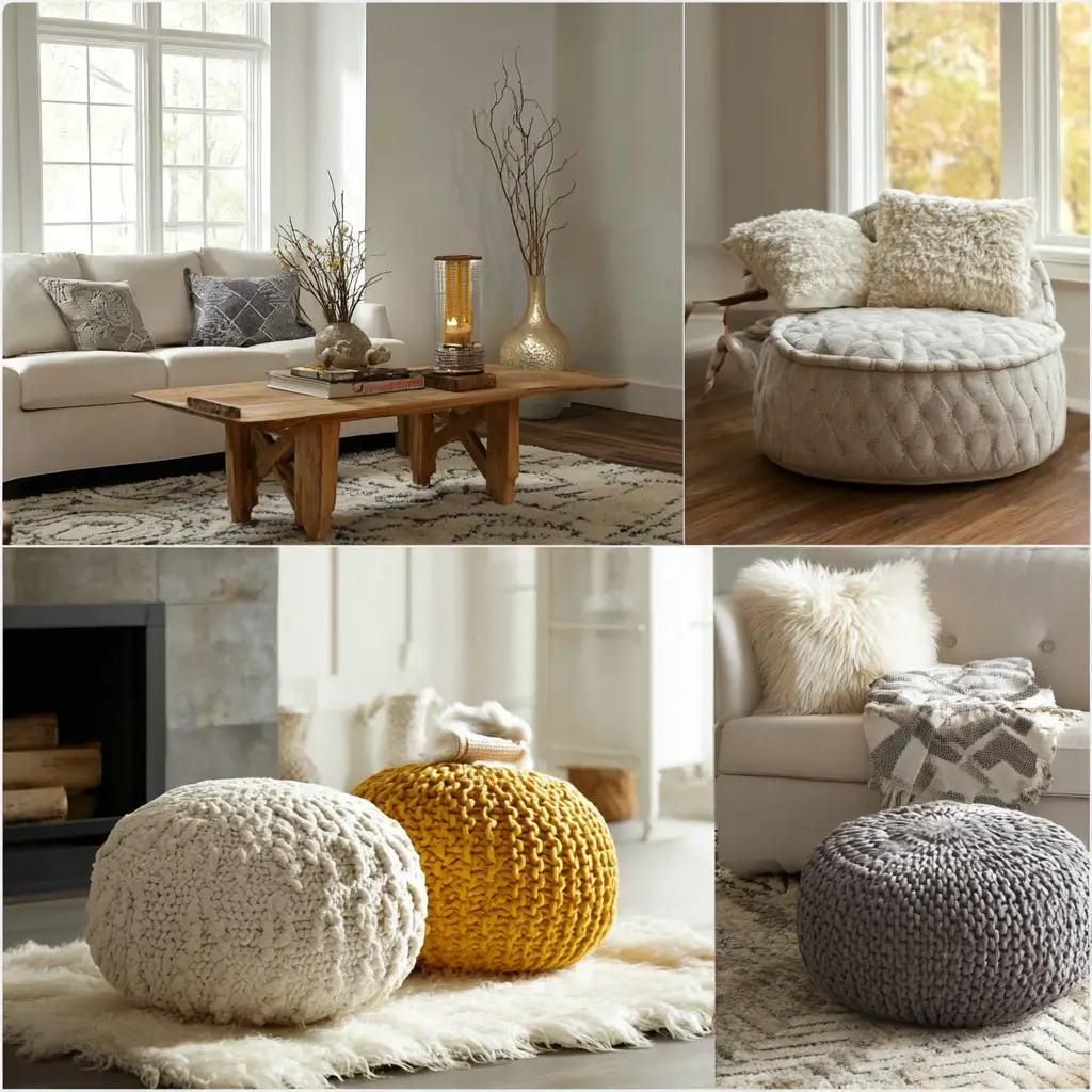 Ottomans and Poufs