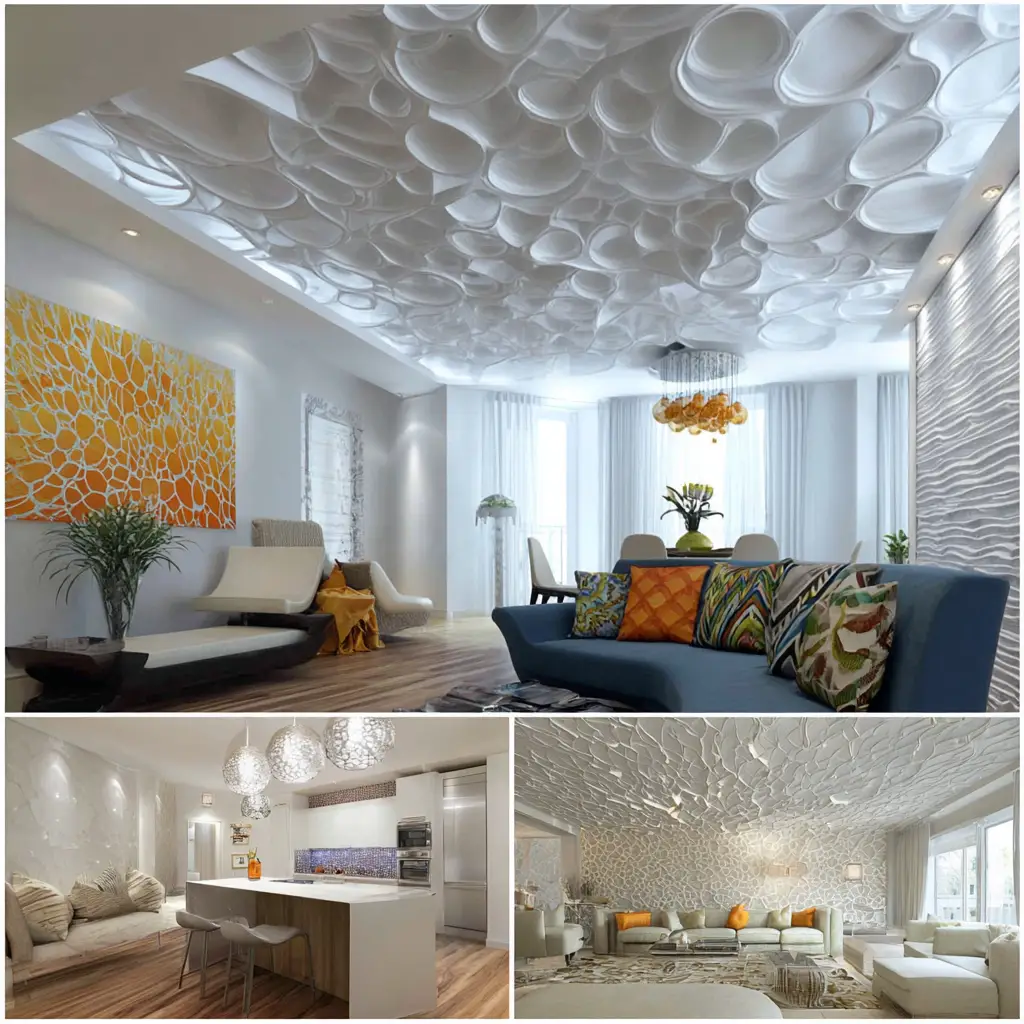 POP Ceiling with Creative Patterns