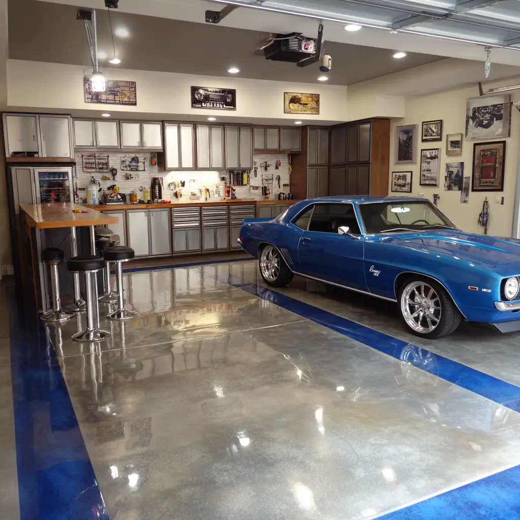 Painted Concrete Floors