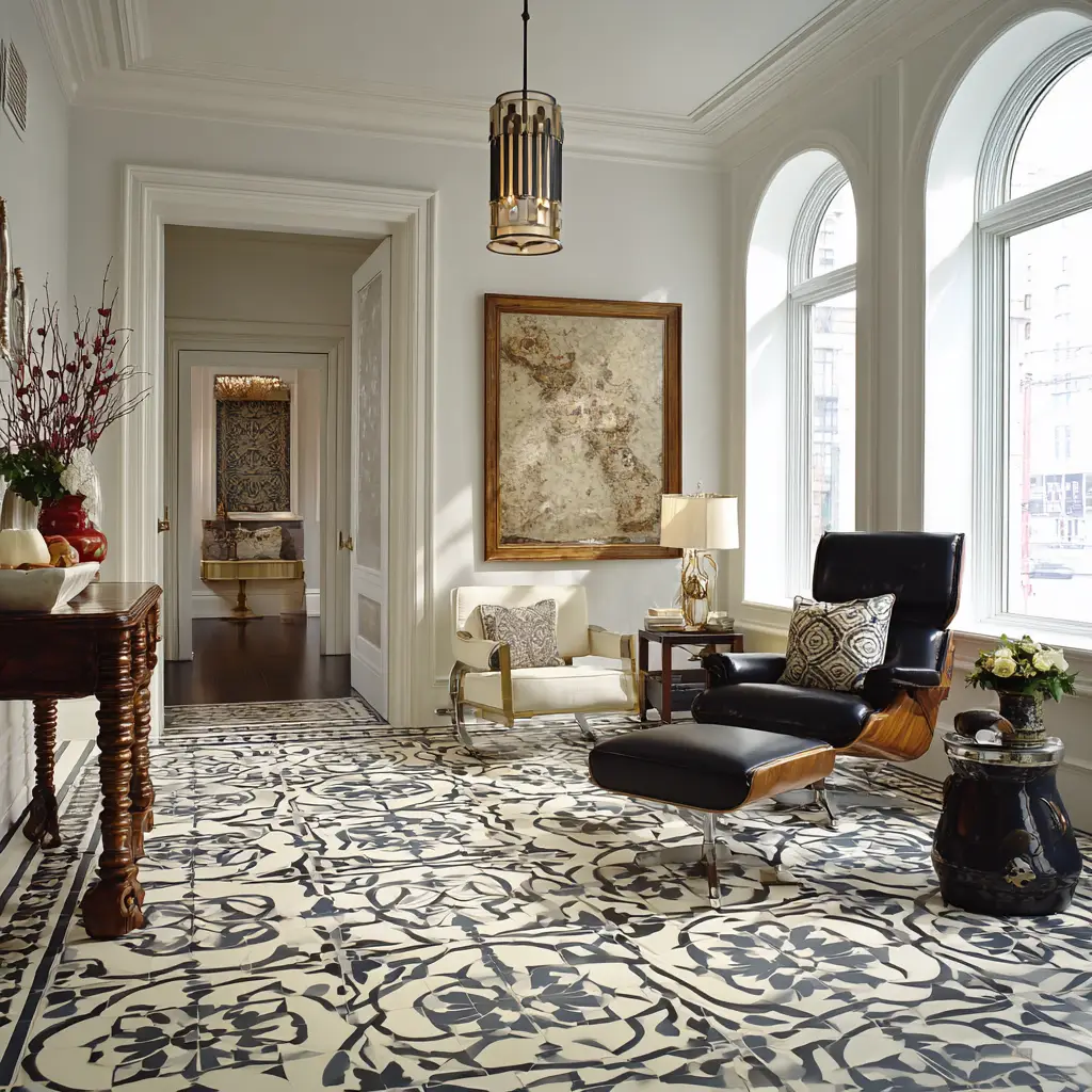 Patterned Tile Floors