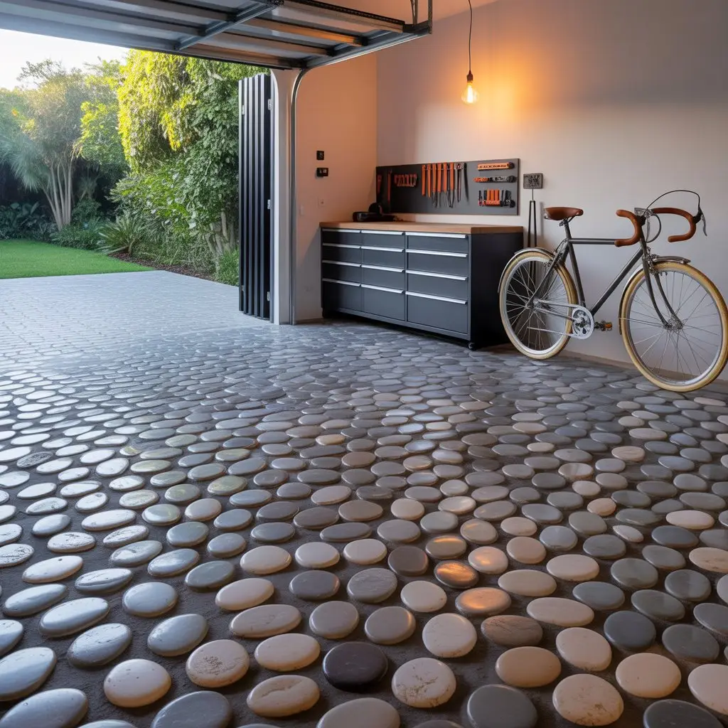 Pebble-Stone Flooring