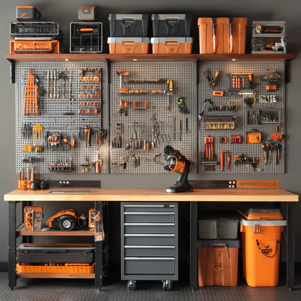 Pegboard Organization System