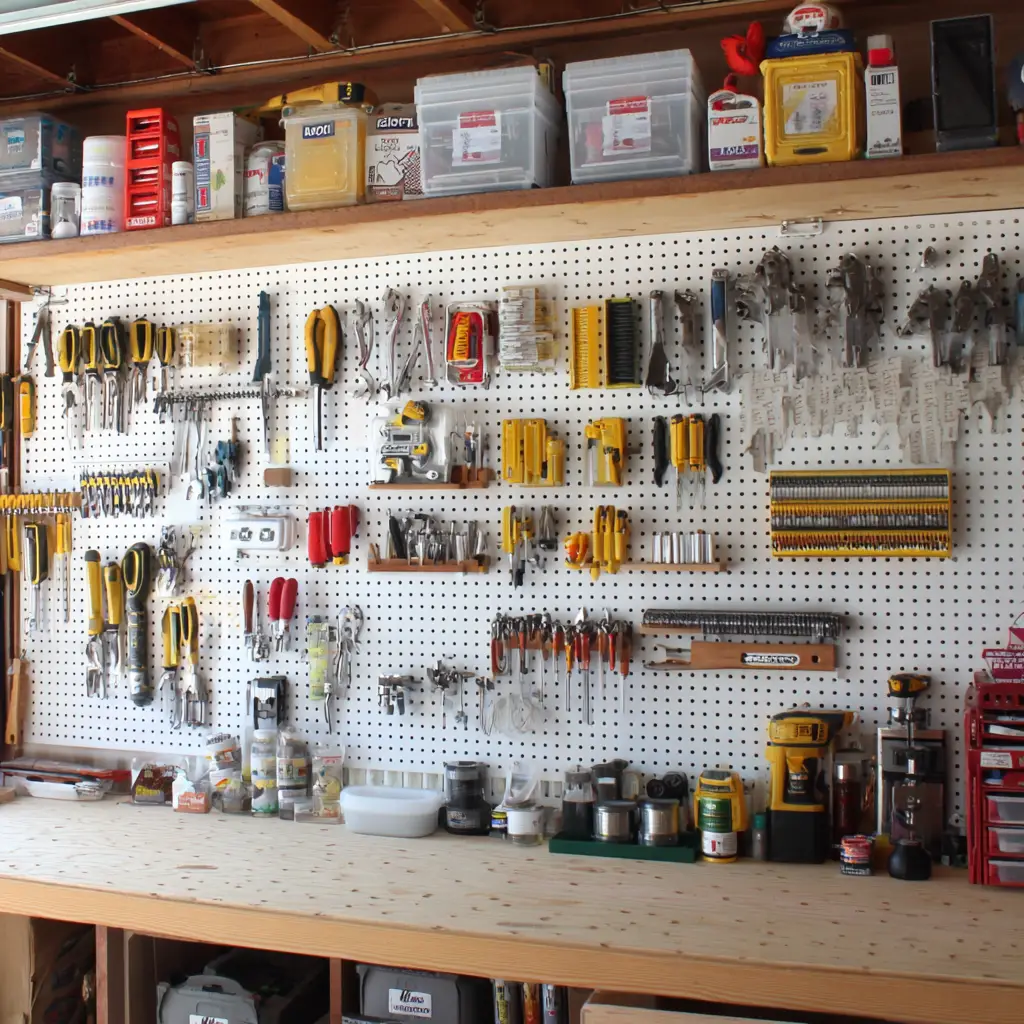 Pegboard Storage System