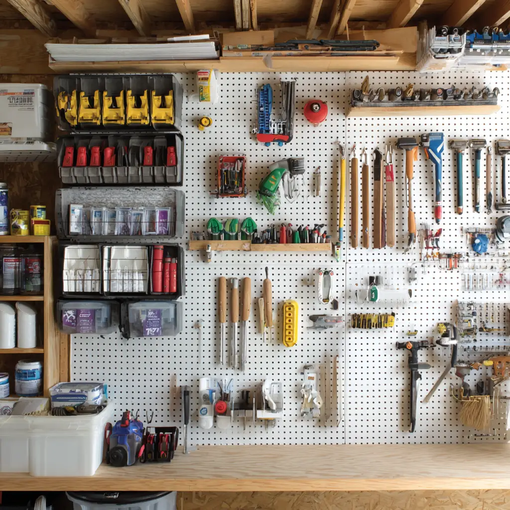 Pegboard Storage System