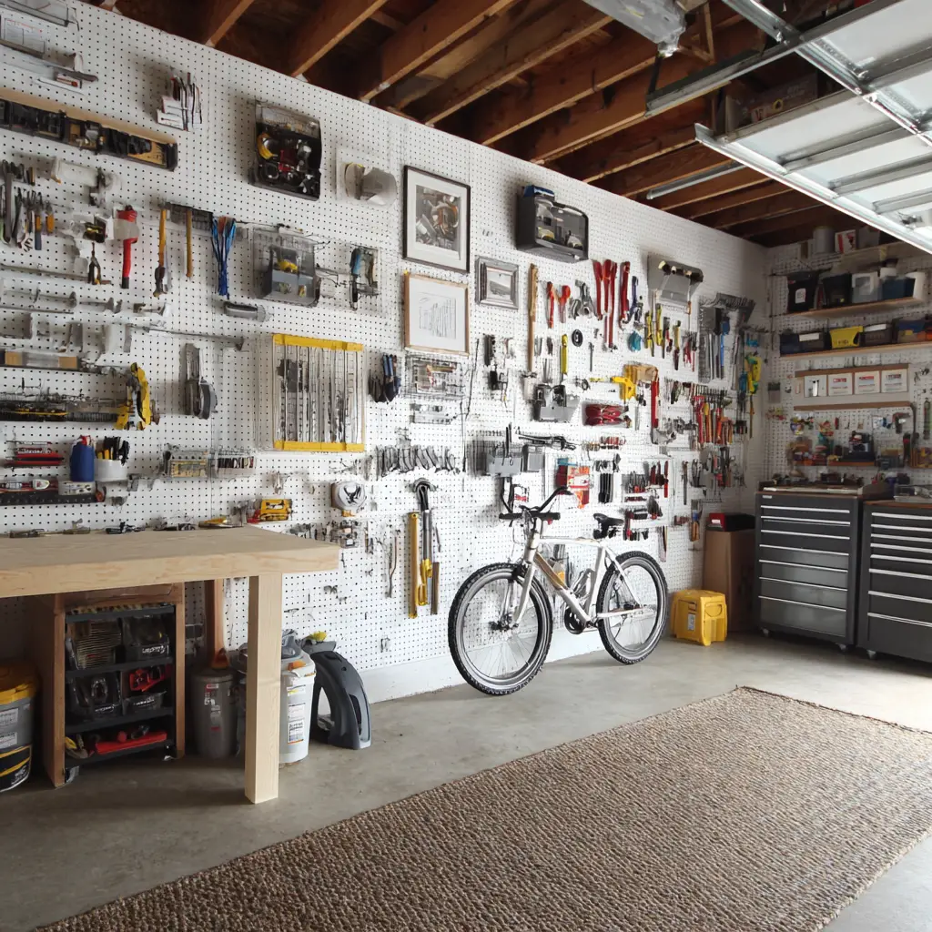 Pegboard Tool Wall