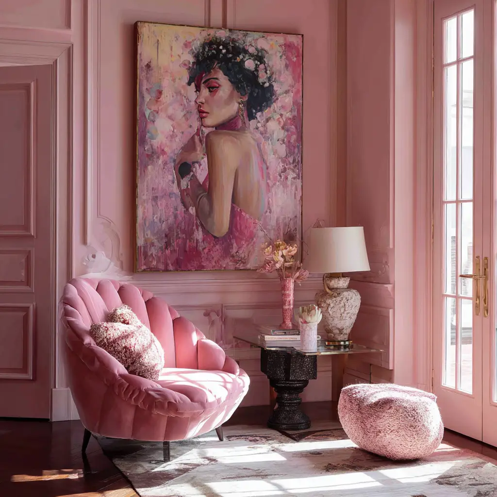 Pink Artwork for Personality