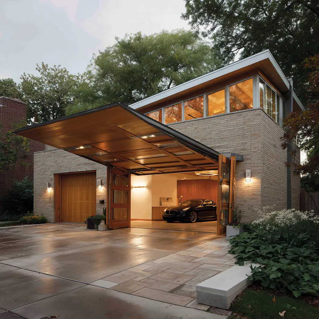 Pivot-Style Garage Doors