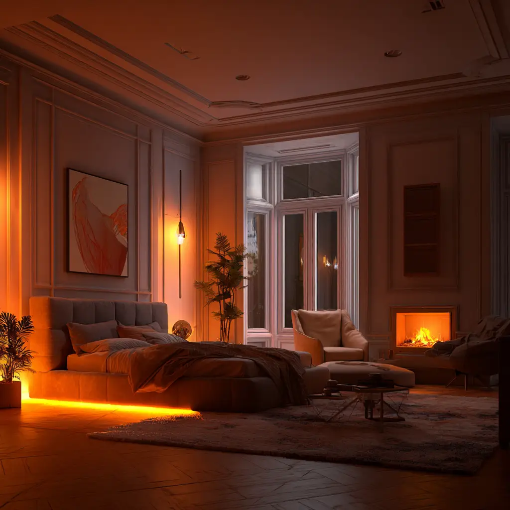 Play with Warm Lighting