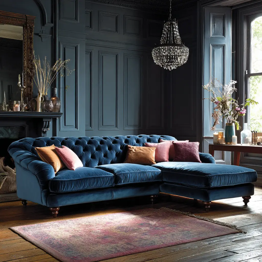Plush Velvet Sofas