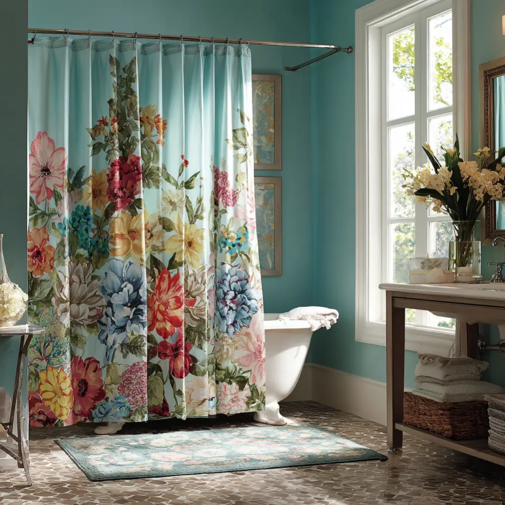 Refresh Your Shower Curtain