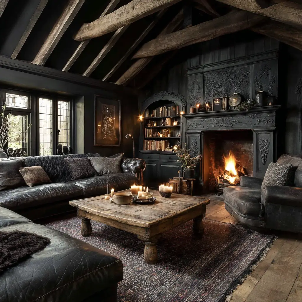 Rustic Black Charm