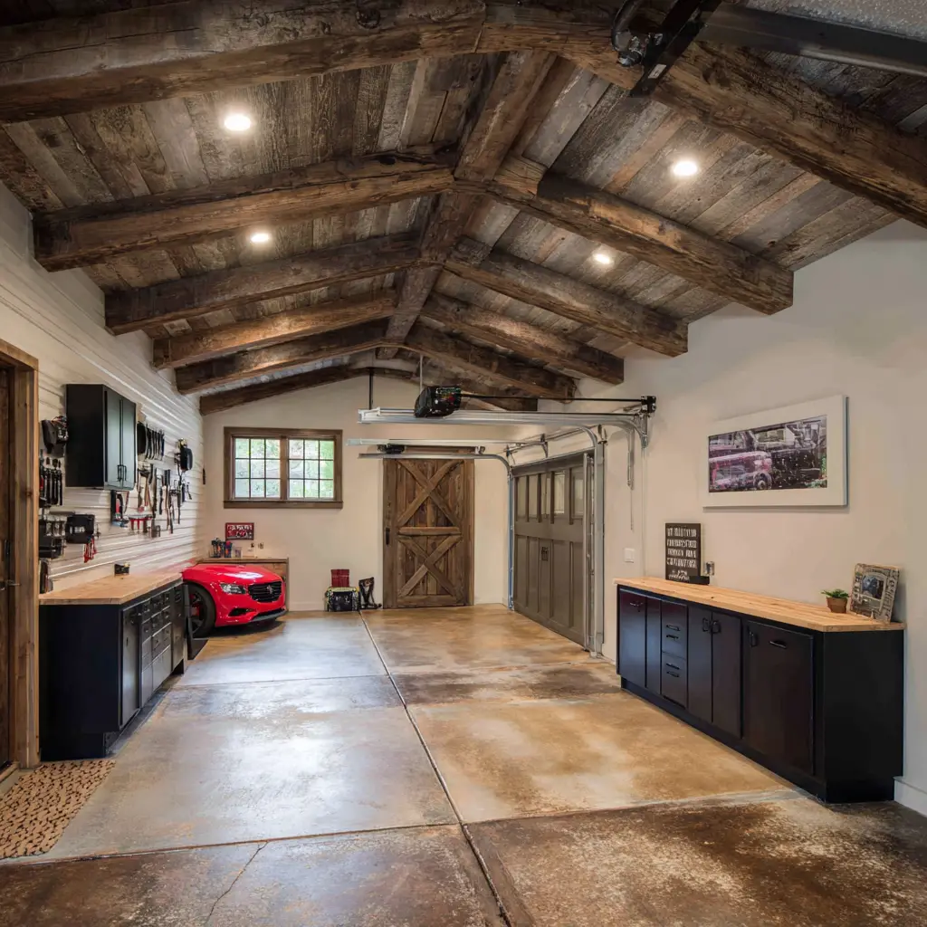 Rustic Ceiling Beams
