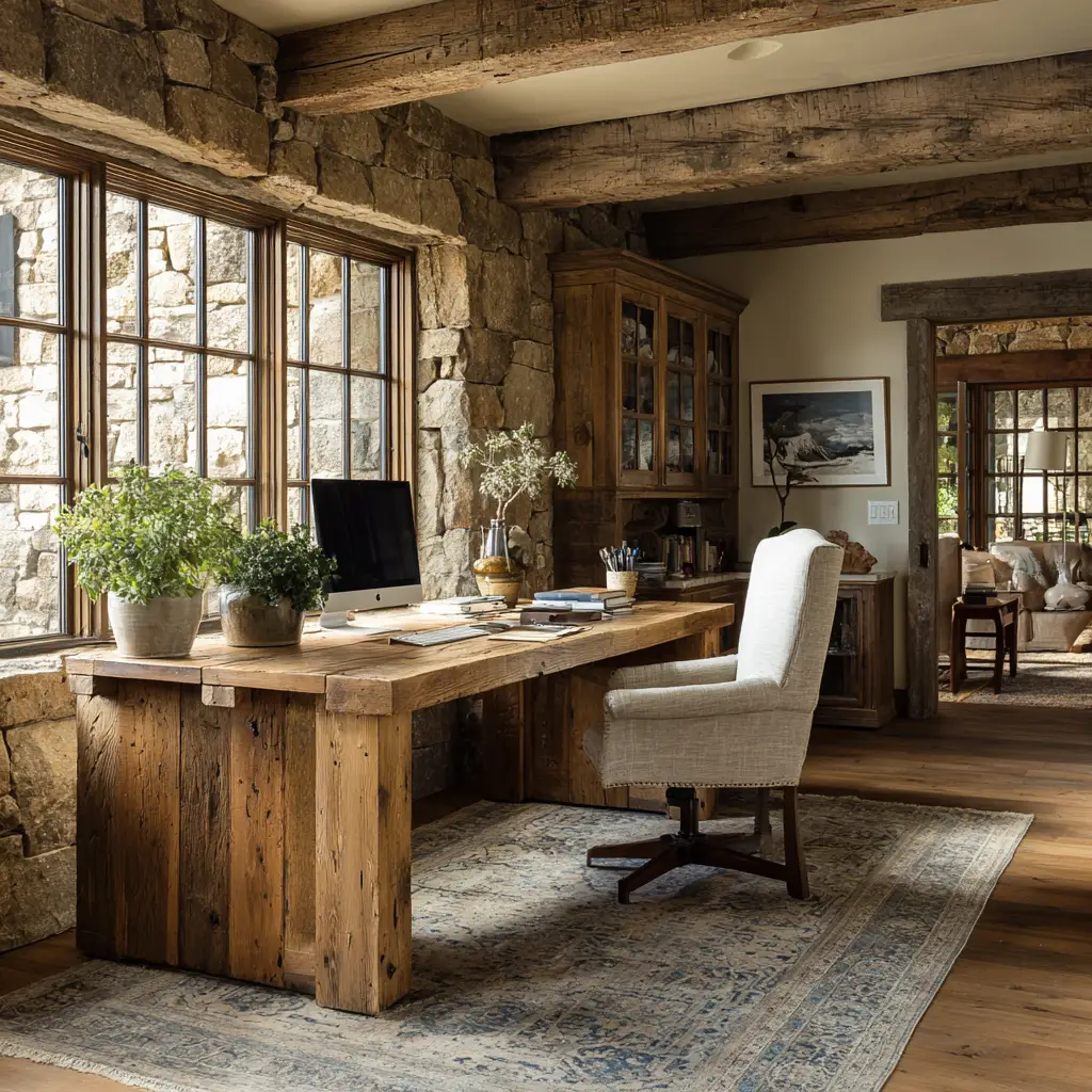 Rustic Farmhouse Office