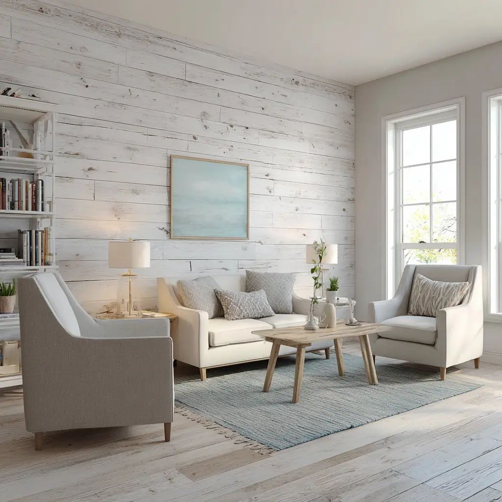 Shiplap Accent Wall