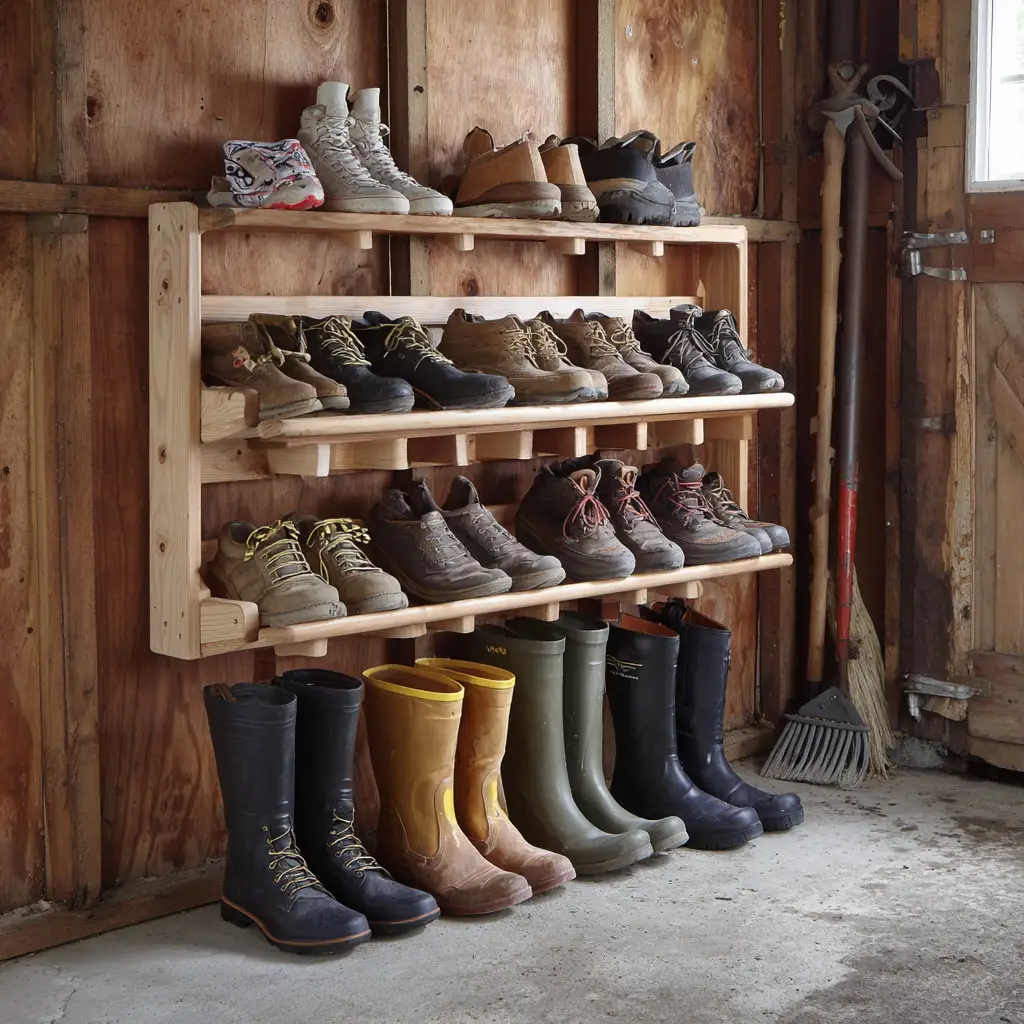Shoe and Boot Rack