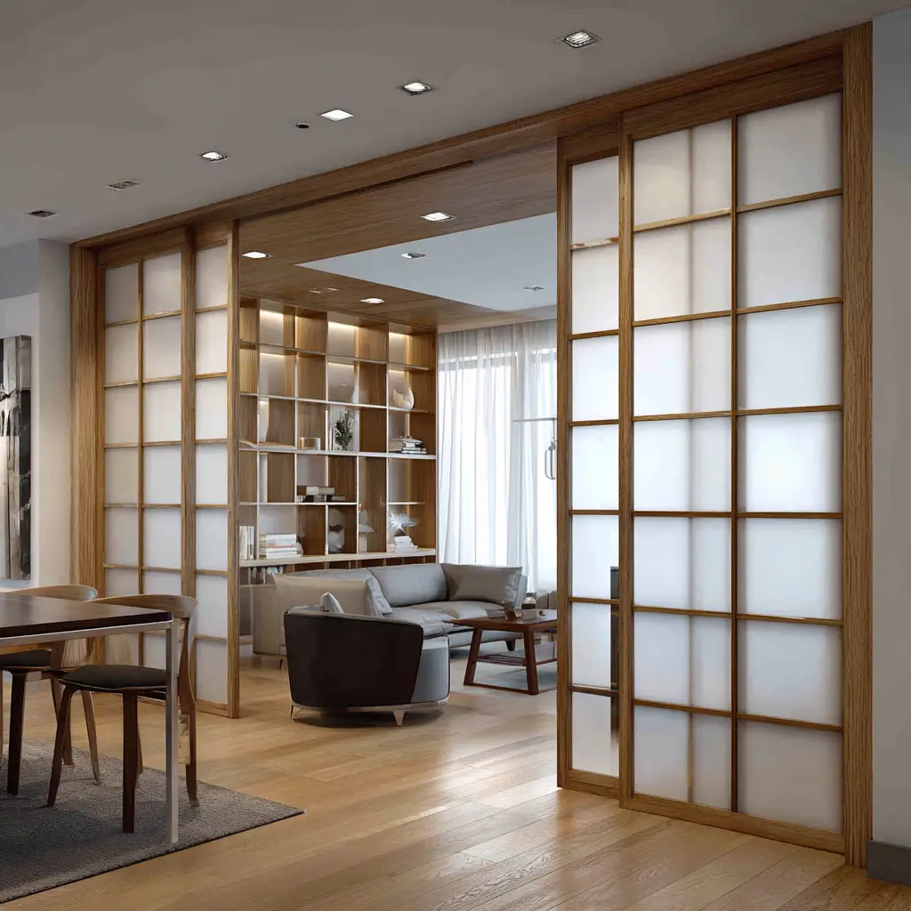 Sliding Door Partition