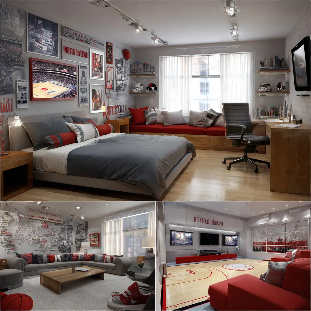 Sports Enthusiast Room