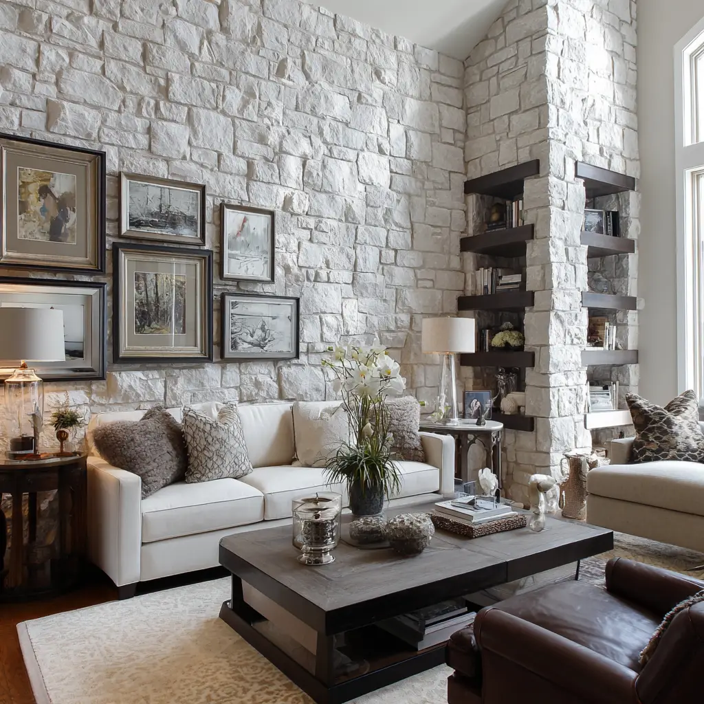 Stone Accent Walls