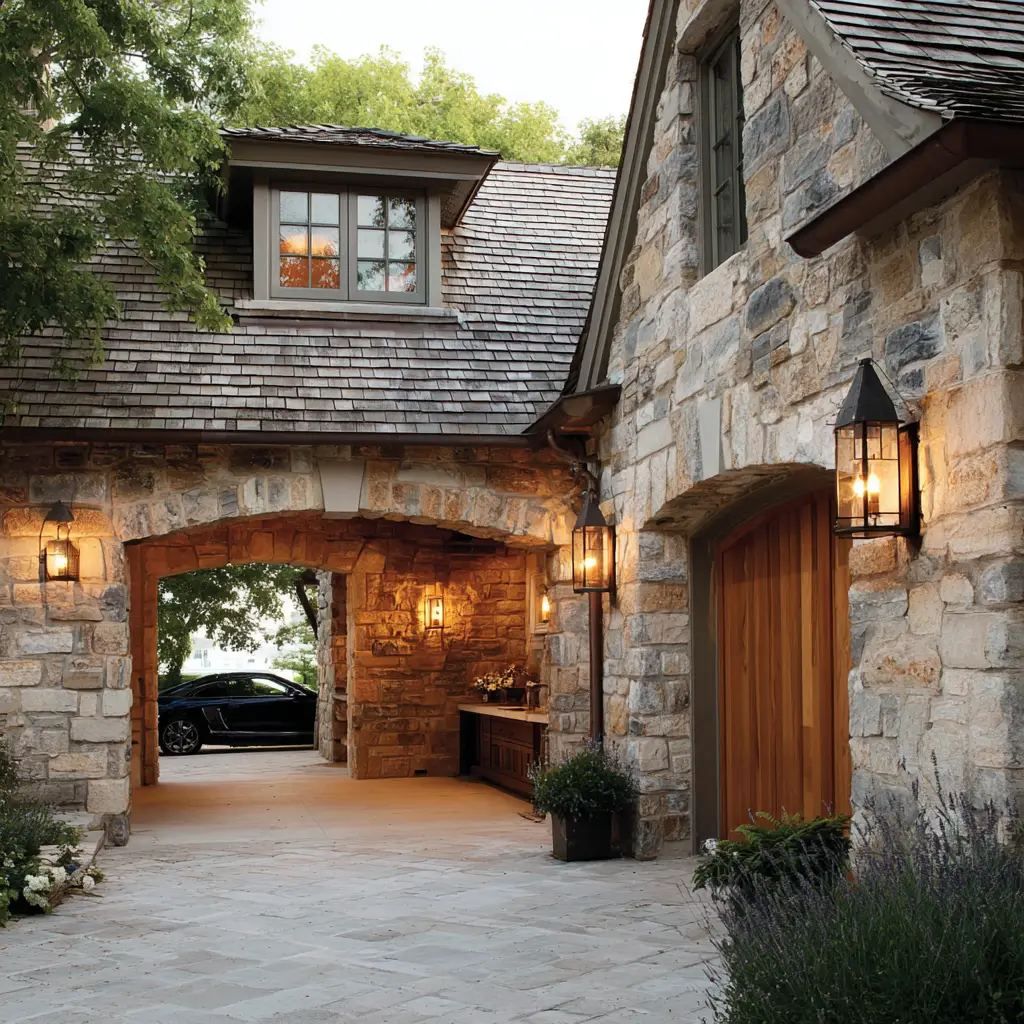 Stone Arch Breezeway