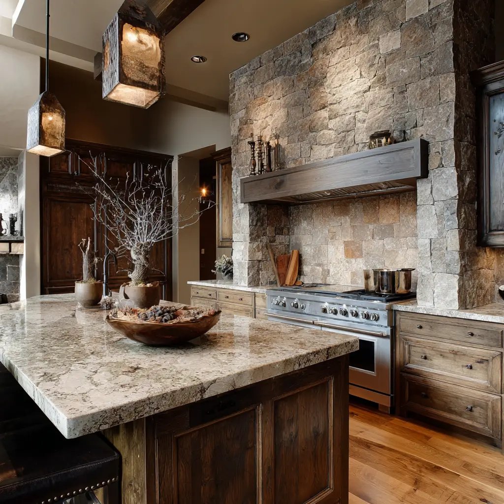 Stone Backsplash