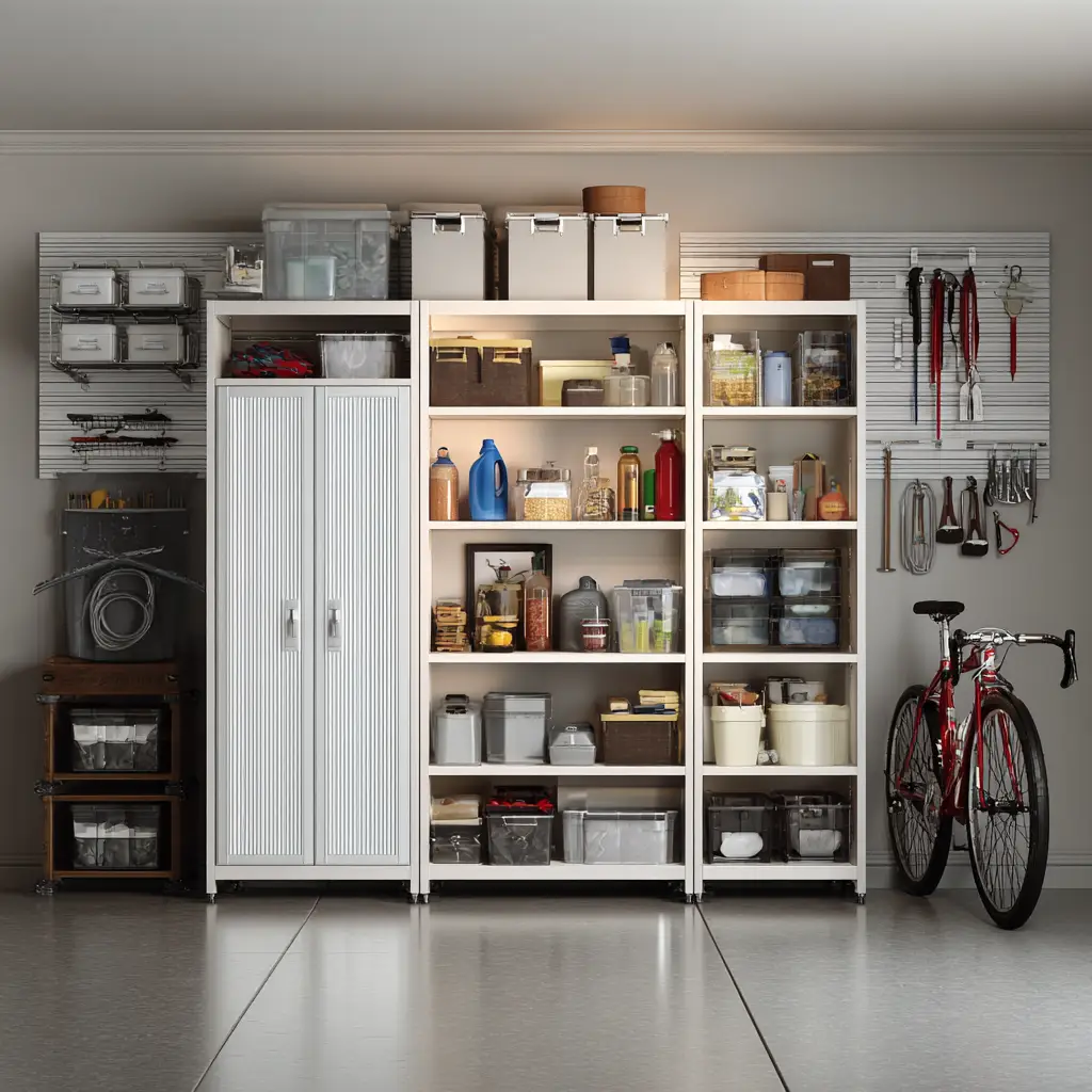 Storage Cabinets with Adjustable Shelves