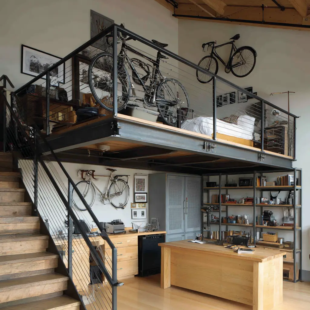 Storage Loft or Mezzanine