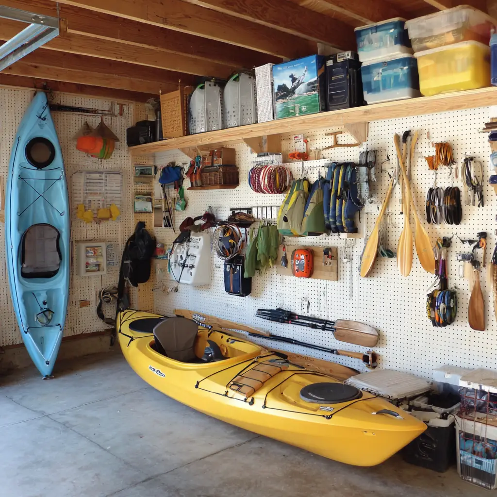 Storage for Kayak Accessories