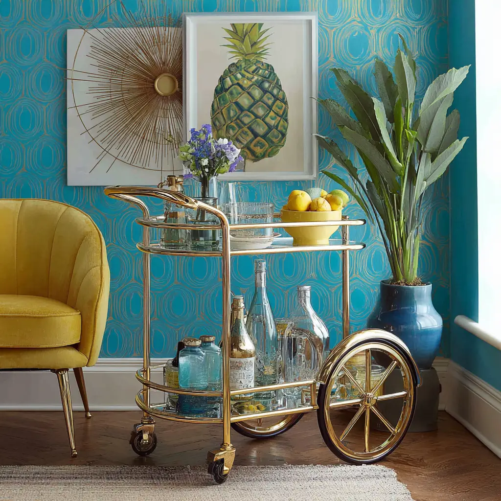Stylish Bar Cart