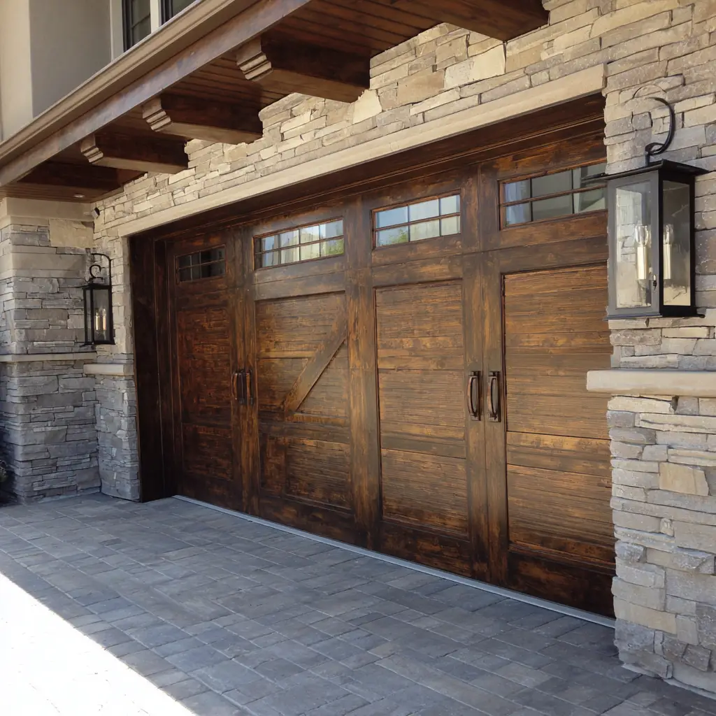 Textured Garage Doors