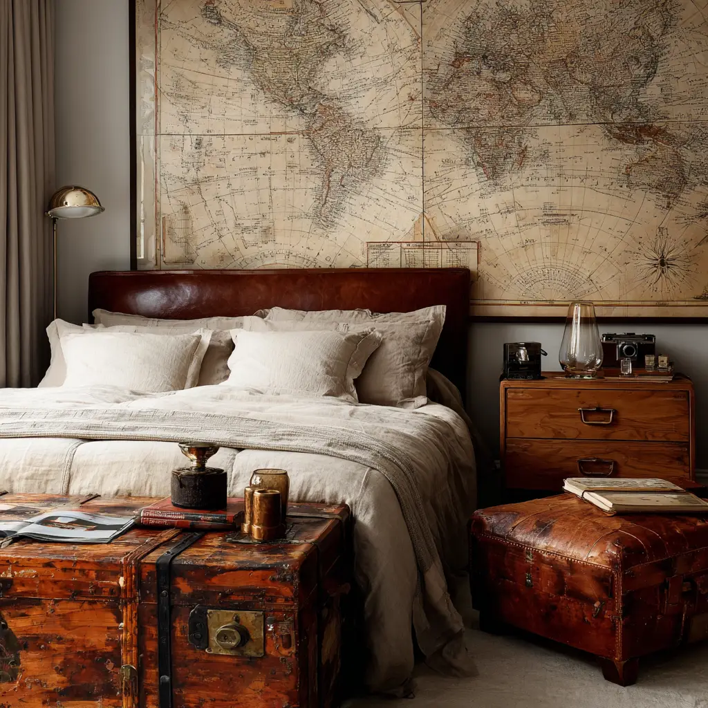 Travel-Inspired Room