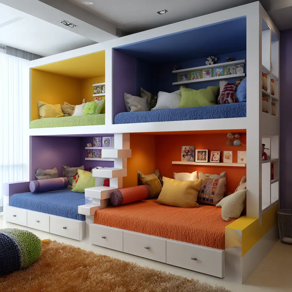 Triple Bunk Beds