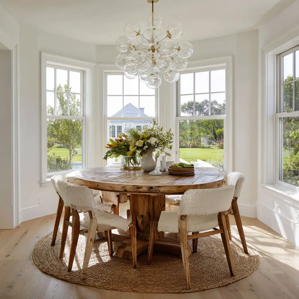 Try a Round Dining Table