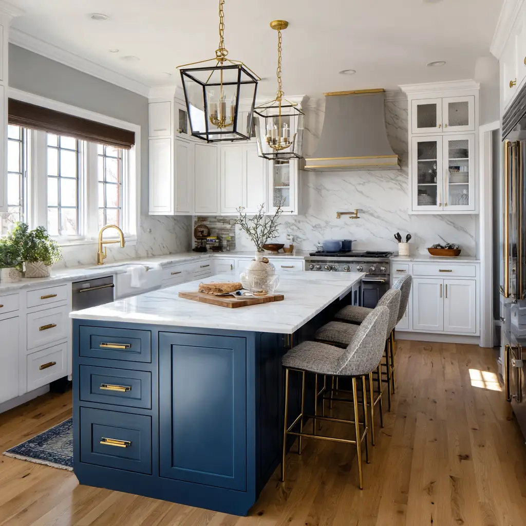 Two-Tone Kitchen Design