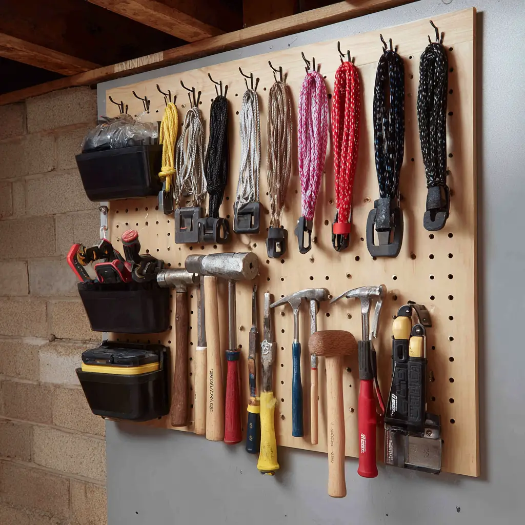 Use Bungee Cords for Oddly Shaped Tools