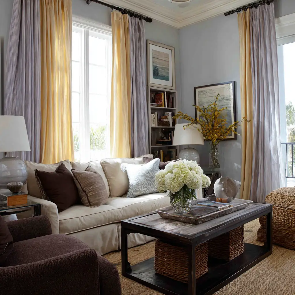 Use Layered Curtains