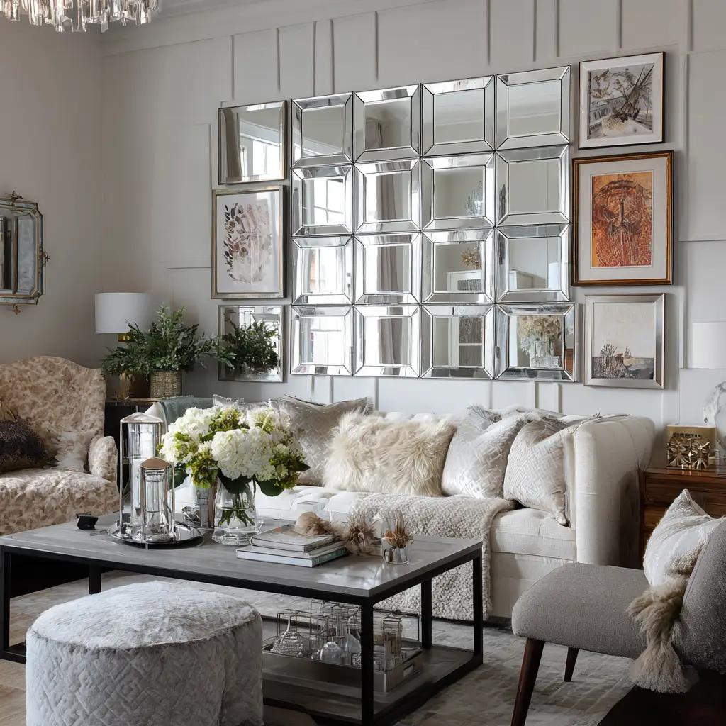 Use Mirrors to Create Depth