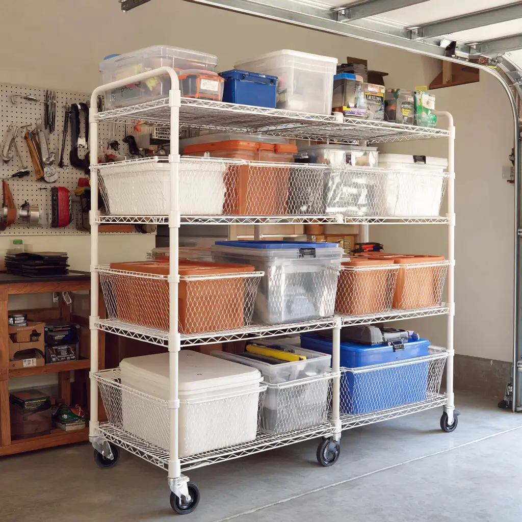 Use Rolling Storage Carts