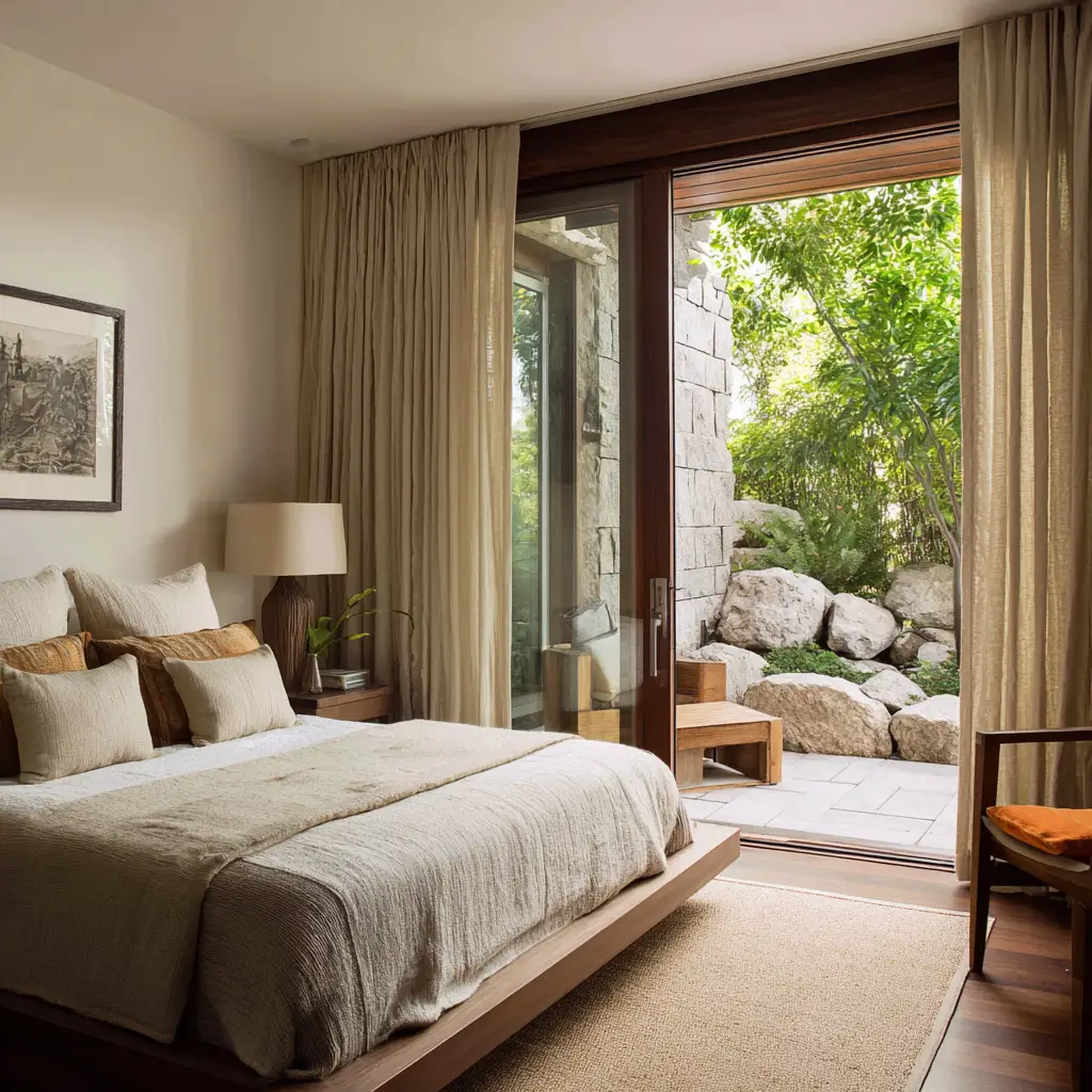 Use Sliding Doors or Curtains